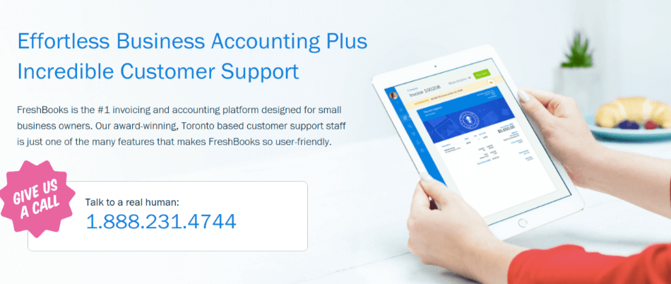 Freshbooks customer support